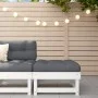 Solid pine wood garden stool by , Modular outdoor sofas - Ref: Foro24-825381, Price: 57,70 €, Discount: %