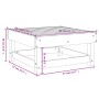 Taburete de jardín de madera maciza de pino de , Sofás modulares de exterior - Ref: Foro24-825381, Precio: 60,38 €, Descuento: %