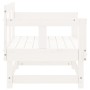 Sillones de jardín 2 unidades madera maciza pino blanco de , Sofás modulares de exterior - Ref: Foro24-825388, Precio: 100,22...
