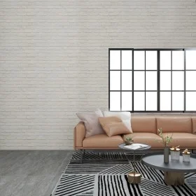 3D Wall Panels Brick Design 11 pcs EPS White by , Wall covering - Ref: Foro24-147203, Price: 201,88 €, Discount: %