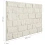 3D Wandpaneele Brick Design 11 Stück EPS Weiß von , Wandverkleidung - Ref: Foro24-147203, Preis: 201,88 €, Rabatt: %