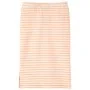 Falda recta infantil con rayas naranja fluorescente 140 de , Pantalones de niños - Ref: Foro24-10928, Precio: 10,44 €, Descue...