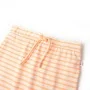 Falda recta infantil con rayas naranja fluorescente 140 de , Pantalones de niños - Ref: Foro24-10928, Precio: 10,44 €, Descue...