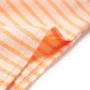 Falda recta infantil con rayas naranja fluorescente 140 de , Pantalones de niños - Ref: Foro24-10928, Precio: 10,44 €, Descue...