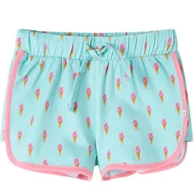 Pantalones cortos infantiles con cordón menta claro 140 de , Pantalones de niños - Ref: Foro24-11408, Precio: 10,59 €, Descue...