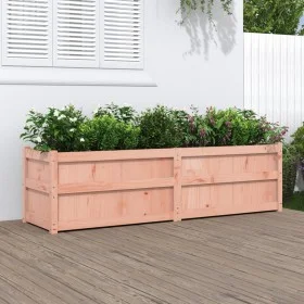 Solid Douglas fir wood planter 180x50x50 cm by , Pots and planters - Ref: Foro24-837507, Price: 172,34 €, Discount: %