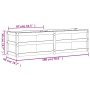 Jardinera madera maciza de abeto Douglas 180x50x50 cm de , Maceteros y jardineras - Ref: Foro24-837507, Precio: 175,55 €, Des...