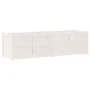 Jardinera de madera maciza de pino blanca 180x50x50 cm de , Maceteros y jardineras - Ref: Foro24-837505, Precio: 184,17 €, De...