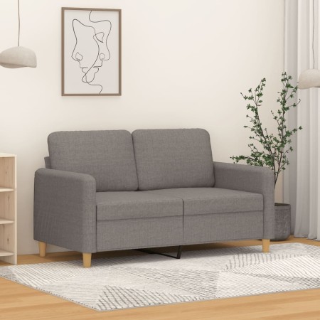 Sofá de 2 plazas de tela gris taupé 120 cm de , Sofás - Ref: Foro24-359477, Precio: 215,17 €, Descuento: %
