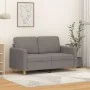Sofá de 2 plazas de tela gris taupé 120 cm de , Sofás - Ref: Foro24-359477, Precio: 212,48 €, Descuento: %
