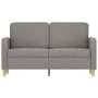 Sofá de 2 plazas de tela gris taupé 120 cm de , Sofás - Ref: Foro24-359477, Precio: 212,48 €, Descuento: %