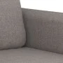 Sofá de 2 plazas de tela gris taupé 120 cm de , Sofás - Ref: Foro24-359477, Precio: 212,48 €, Descuento: %