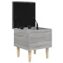 Bank mit Stauraum aus grauem Sonoma-Holzwerkstoff, 42 x 42 x 46 cm von , Bänke für Hallen und Lager - Ref: Foro24-835066, Pre...