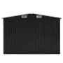 Caseta de jardín metal antracita 257x580x181 cm de vidaXL, Cobertizos - Ref: Foro24-143354, Precio: 714,93 €, Descuento: %