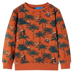 Sudadera infantil color teja claro 116 de , Camisetas para niños - Ref: Foro24-13211, Precio: 12,91 €, Descuento: %