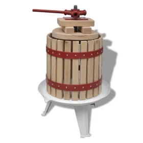 Prensa de vino y fruta 12 L de vidaXL, Producción de vino - Ref: Foro24-142792, Precio: 90,37 €, Descuento: %
