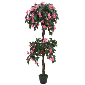 Planta artificial azalea con maceta 155 cm verde y rosa de vidaXL, Flora artificial - Ref: Foro24-245951, Precio: 72,71 €, De...