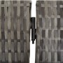 Biombo de 5 paneles ratán sintético gris de , Divisores de ambientes - Ref: Foro24-365350, Precio: 192,75 €, Descuento: %