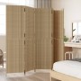 Biombo de 5 paneles ratán sintético beige de , Divisores de ambientes - Ref: Foro24-365367, Precio: 268,68 €, Descuento: %