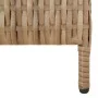Biombo de 5 paneles ratán sintético beige de , Divisores de ambientes - Ref: Foro24-365367, Precio: 262,33 €, Descuento: %