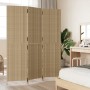 Biombo de 3 paneles ratán sintético beige de , Divisores de ambientes - Ref: Foro24-365359, Precio: 181,56 €, Descuento: %