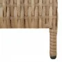 Biombo de 3 paneles ratán sintético beige de , Divisores de ambientes - Ref: Foro24-365359, Precio: 176,93 €, Descuento: %