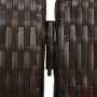 Biombo de 5 paneles ratán sintético marrón de , Divisores de ambientes - Ref: Foro24-365365, Precio: 200,46 €, Descuento: %