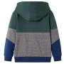 Sudadera infantil con capucha y cremallera verde oscuro 116 de , Camisetas para niños - Ref: Foro24-13086, Precio: 13,87 €, D...