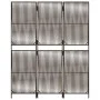 Biombo de 3 paneles ratán sintético marrón de , Divisores de ambientes - Ref: Foro24-365373, Precio: 90,54 €, Descuento: %