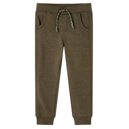 Pantalón de chándal infantil caqui mélange 92 de , Pantalones de niños - Ref: Foro24-12744, Precio: 10,64 €, Descuento: %