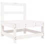 Juego de muebles de jardín 7 pzas madera maciza de pino blanco de , Conjuntos de jardín - Ref: Foro24-3186229, Precio: 491,48...