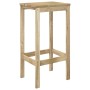 Set de bar de jardín 3 piezas madera de pino impregnada de , Conjuntos de jardín - Ref: Foro24-3096639, Precio: 118,43 €, Des...