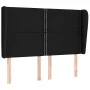 Headboard with black fabric ears 147x23x118/128 cm by , Headboards and footboards - Ref: Foro24-3117816, Price: 100,09 €, Dis...