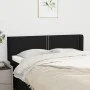 Kopfteil aus schwarzem Stoff, 147 x 16 x 78/88 cm von , Kopf- und Fußteile - Ref: Foro24-3118628, Preis: 53,31 €, Rabatt: %