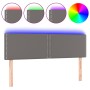 Cabecero con LED cuero sintético negro 144x5x78/88 cm de , Cabeceros y pies de cama - Ref: Foro24-3121566, Precio: 51,35 €, D...