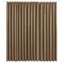 Cortina opaca con ganchos gris topo 290x245 cm de vidaXL, Cortinas y visillos - Ref: Foro24-134441, Precio: 35,85 €, Descuent...
