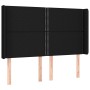 Cama box spring colchón y luces LED tela negro 140x190 cm de , Camas y somieres - Ref: Foro24-3138791, Precio: 463,85 €, Desc...