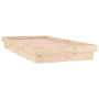 Estructura de cama con LED madera maciza 90x200 cm de , Camas y somieres - Ref: Foro24-819957, Precio: 113,40 €, Descuento: %