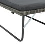 Set de muebles de jardín 2 pzas y cojines ratán sintético gris de vidaXL, Sofás de exterior - Ref: Foro24-44483, Precio: 353,...