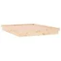 Estructura de cama con LED madera maciza 120x190 cm de , Camas y somieres - Ref: Foro24-820007, Precio: 107,64 €, Descuento: %