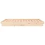 Estructura de cama con LED madera maciza 120x190 cm de , Camas y somieres - Ref: Foro24-820007, Precio: 107,64 €, Descuento: %