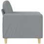 Sillón de tela gris claro 60 cm de , Sofás - Ref: Foro24-359462, Precio: 146,39 €, Descuento: %