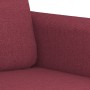 Juego de sofás con cojines 2 piezas tela rojo tinto de , Sofás - Ref: Foro24-3202124, Precio: 463,55 €, Descuento: %