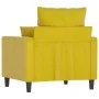 Sillón de terciopelo amarillo 60 cm de , Sofás - Ref: Foro24-359289, Precio: 147,61 €, Descuento: %