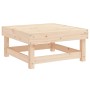 Taburete de jardín madera maciza de pino de , Sofás modulares de exterior - Ref: Foro24-825380, Precio: 50,05 €, Descuento: %
