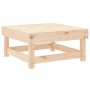 Taburete de jardín madera maciza de pino de , Sofás modulares de exterior - Ref: Foro24-825380, Precio: 50,05 €, Descuento: %