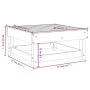 Taburete de jardín madera maciza de pino de , Sofás modulares de exterior - Ref: Foro24-825380, Precio: 49,30 €, Descuento: %