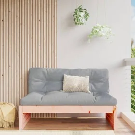 Sofá central de jardín madera maciza de abeto Douglas 120x80 cm de , Sofás modulares de exterior - Ref: Foro24-825749, Precio...