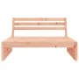 Mittiges Gartensofa aus massiver Douglasien-Fichte 120x80 cm von , Modulare Sofas für den Außenbereich - Ref: Foro24-825749, ...