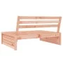 Mittiges Gartensofa aus massiver Douglasien-Fichte 120x80 cm von , Modulare Sofas für den Außenbereich - Ref: Foro24-825749, ...